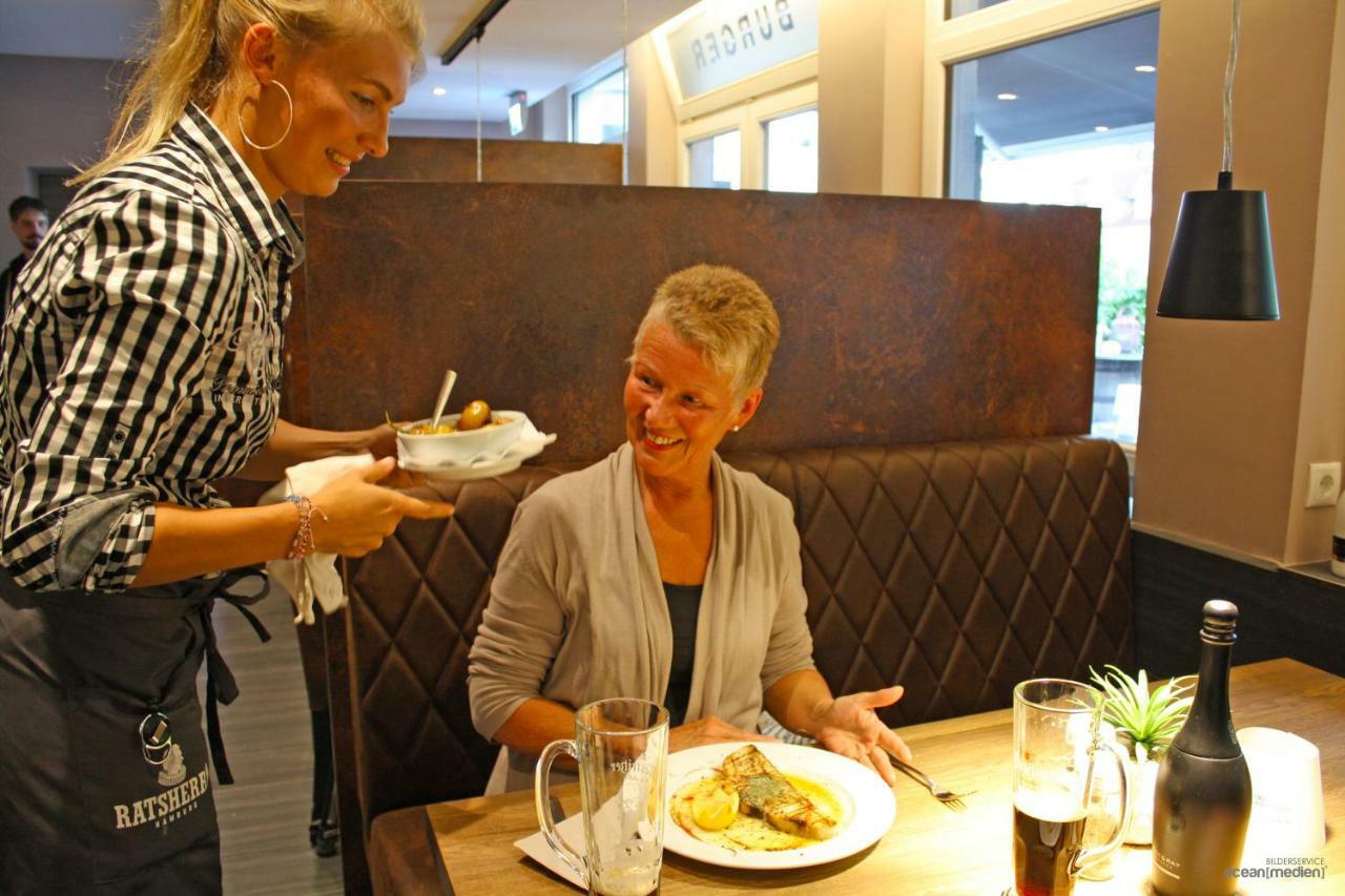 Hotel & Restaurant Am Bodden Putbus Luaran gambar
